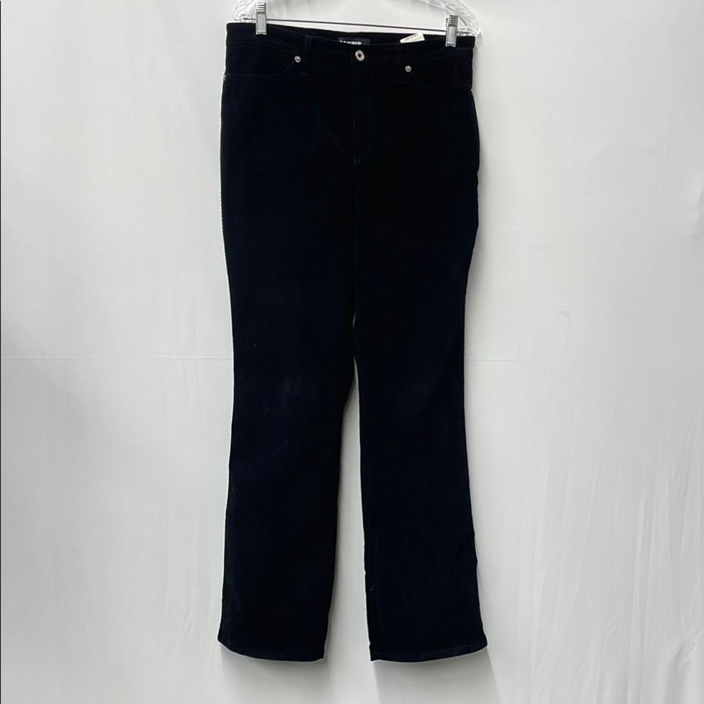 Cambio Jeans Black Women's Corduroy Pants, Size 14